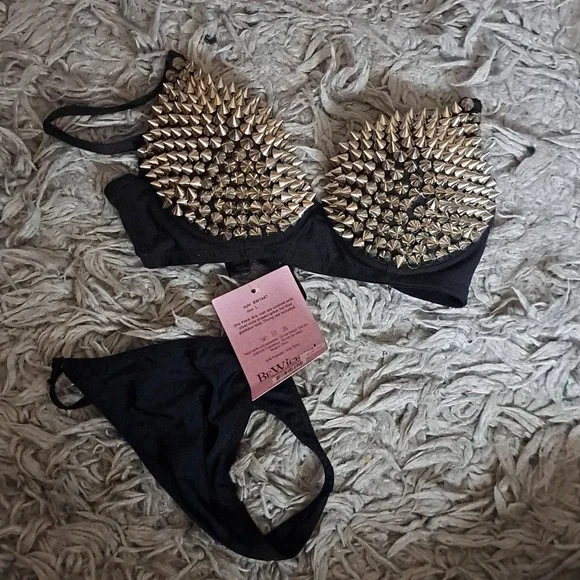 Lady GAGa Replica Studded Top - Picture 2 of 5